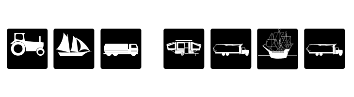 TrafficTransportations  Free Fonts Download