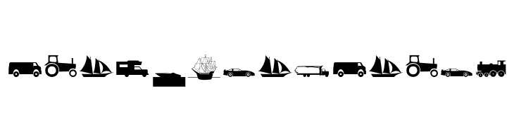 TrafficTransportations  Free Fonts Download