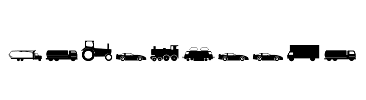 TrafficTransportations  Free Fonts Download