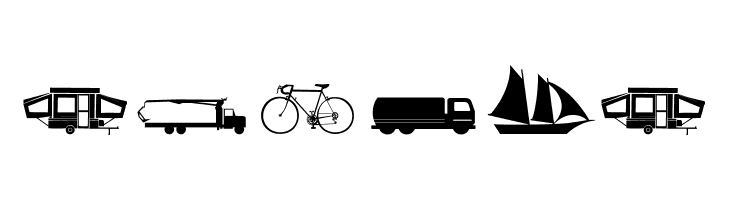 TrafficTransportations  Free Fonts Download