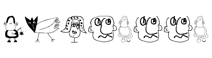 SketchesSelection  Free Fonts Download