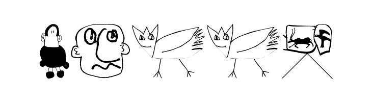 SketchesSelection  Free Fonts Download