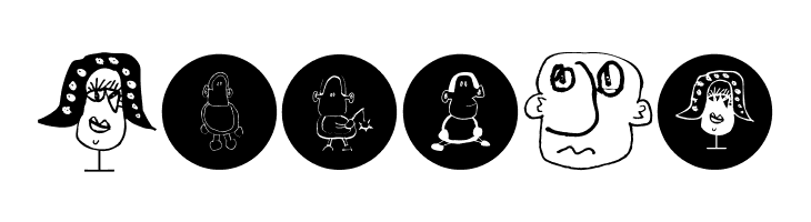 SketchesSelection  Free Fonts Download