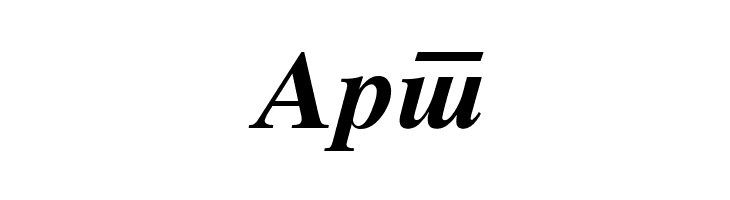 Macedonian Tms Bold Italic  Free Fonts Download