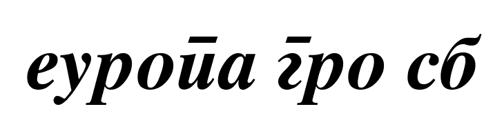 Macedonian Tms Bold Italic  Free Fonts Download