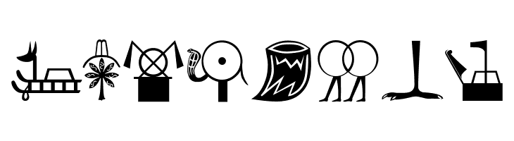 EgyptHieros  Free Fonts Download