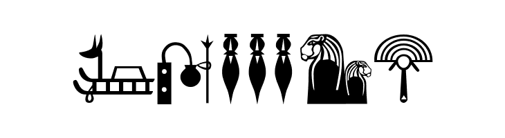 EgyptHieros  Free Fonts Download