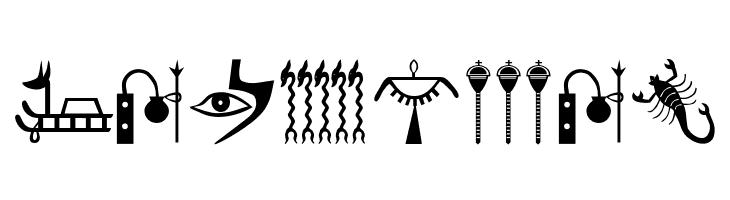EgyptHieros  Free Fonts Download