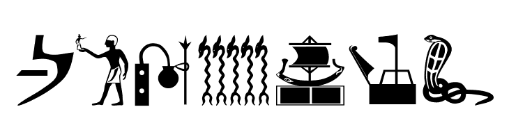 EgyptHieros  Free Fonts Download