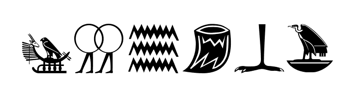 EgyptHieros  Free Fonts Download