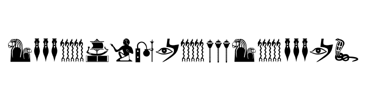 EgyptHieros  Free Fonts Download