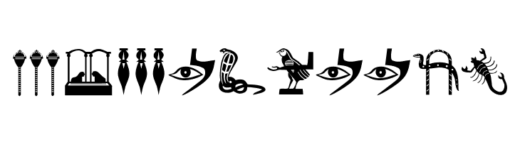 EgyptHieros  Free Fonts Download