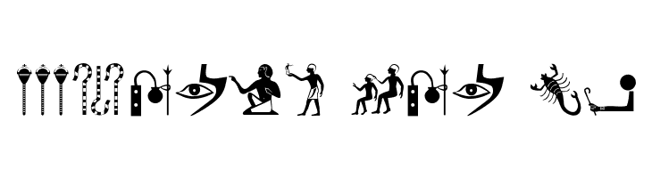 EgyptHieros  Free Fonts Download