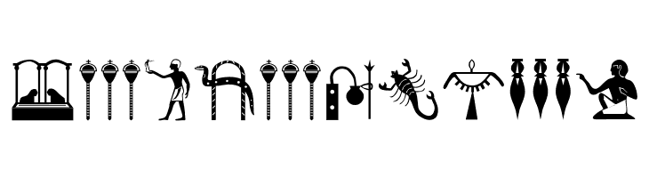 EgyptHieros  Free Fonts Download