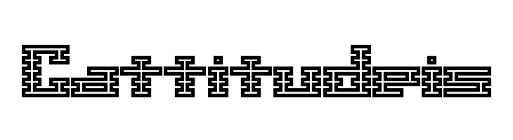 Scalelines Maze BRK  Free Fonts Download