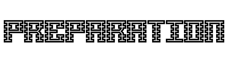 Scalelines Maze BRK  Free Fonts Download