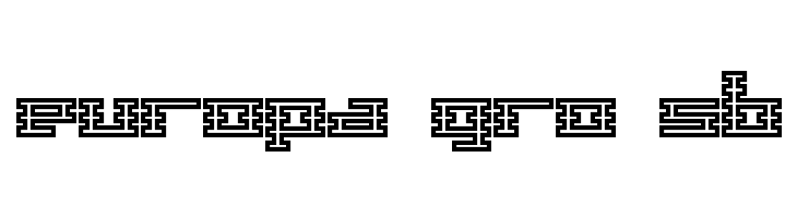Scalelines Maze BRK  Free Fonts Download