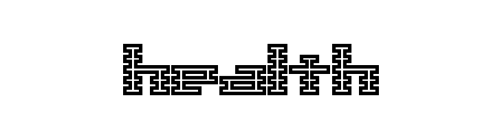 Scalelines Maze BRK  Free Fonts Download