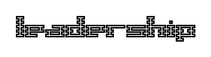 Scalelines Maze BRK  Free Fonts Download