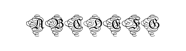 Aristokrat Zierbuchstaben  Free Fonts Download