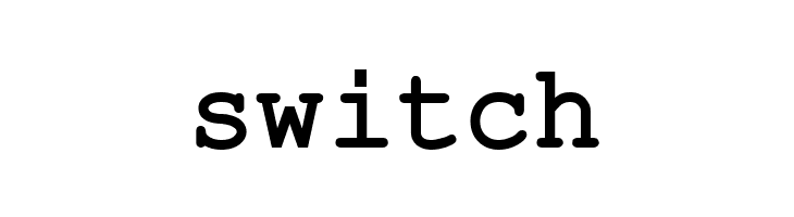 switch HellasCour Bold Font