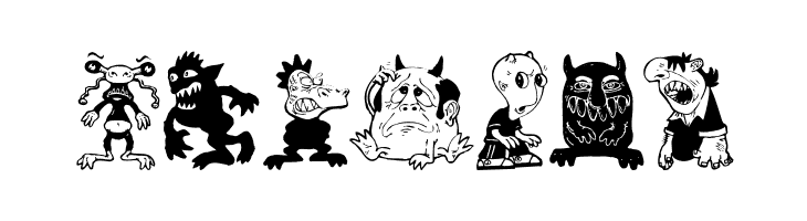 Monstrous  Free Fonts Download