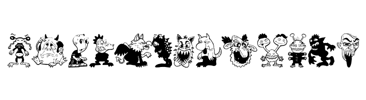 Monstrous  Free Fonts Download
