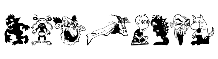 Monstrous  Free Fonts Download