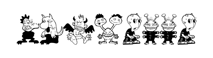 Monstrous  Free Fonts Download