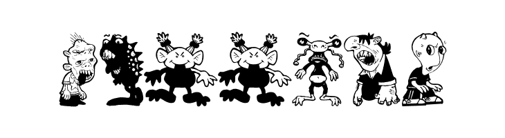 Monstrous  Free Fonts Download