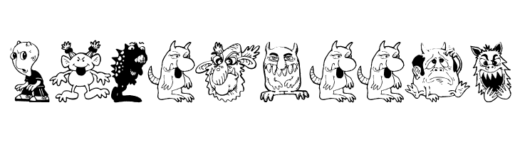 Monstrous  Free Fonts Download