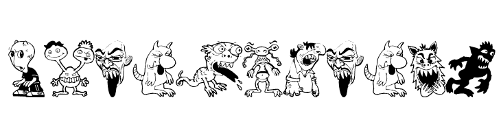 Monstrous  Free Fonts Download
