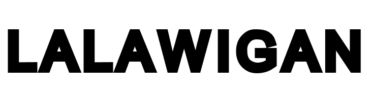 LALAWIGAN Mermaid Bloated Font