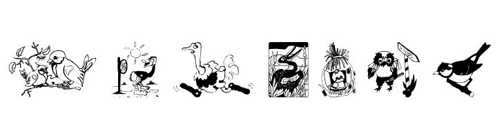 FlyBirdFly  Free Fonts Download