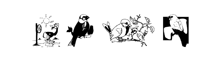 FlyBirdFly  Free Fonts Download