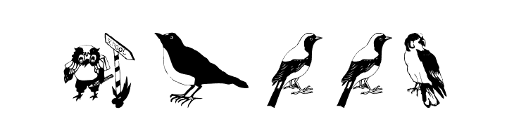 FlyBirdFly  Free Fonts Download