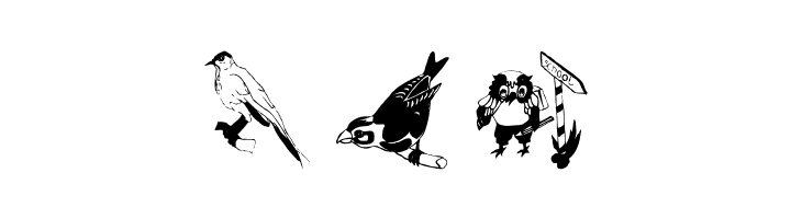 FlyBirdFly  Free Fonts Download