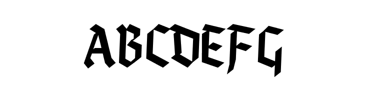 KleinsBrokenGotik  Free Fonts Download
