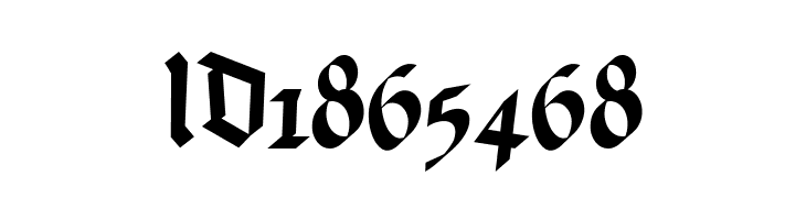 KleinsBrokenGotik  Free Fonts Download