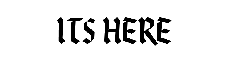 KleinsBrokenGotik  Free Fonts Download