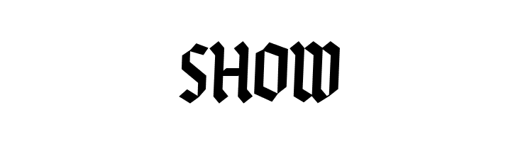 KleinsBrokenGotik  Free Fonts Download