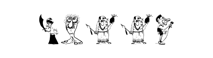 ToonCharsTwo  Free Fonts Download