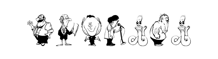 ToonCharsTwo  Free Fonts Download