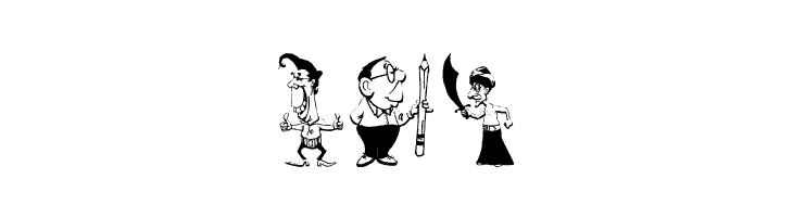 ToonCharsTwo  Free Fonts Download