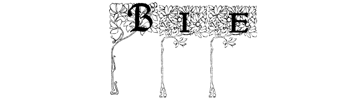 Arborial_Initials  Free Fonts Download