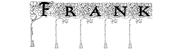 Arborial_Initials  Free Fonts Download