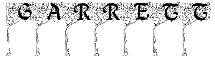 Arborial_Initials  Free Fonts Download