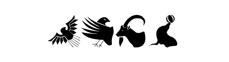 AnimalShadowsTwo  Free Fonts Download