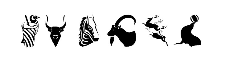 AnimalShadowsTwo  Free Fonts Download