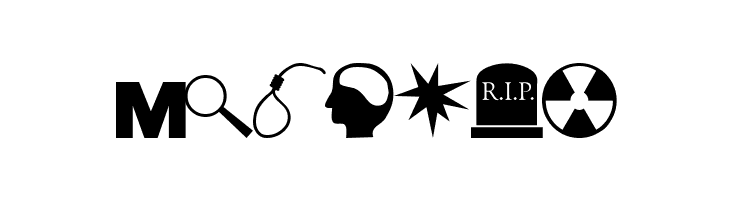 ESRI Crime Analysis  Free Fonts Download